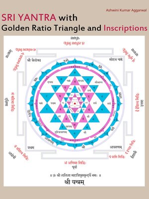 cover image of Sri Yantra with Golden Ratio Triangle and Inscriptions